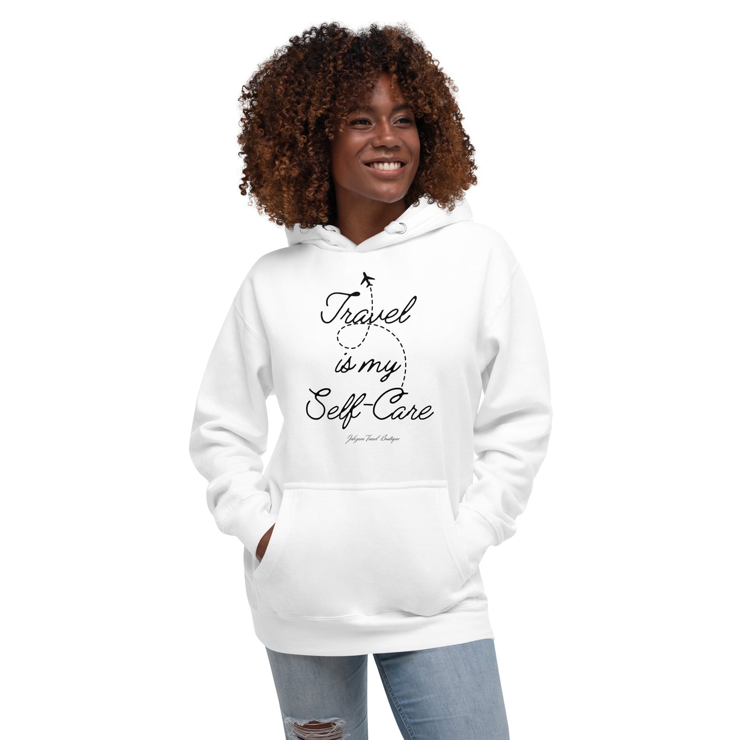 "Travel Is My Self Care" Unisex Hoodie